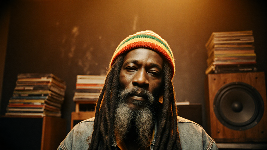 Ras Ziggy in the X-Factor Radio studio
